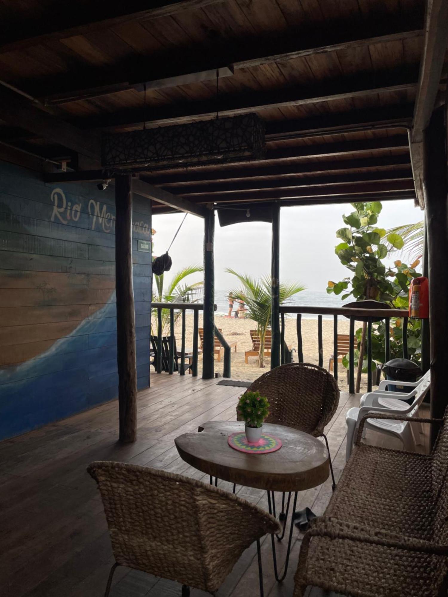 The Mompe Beach Hostal La Poza Eksteriør bilde